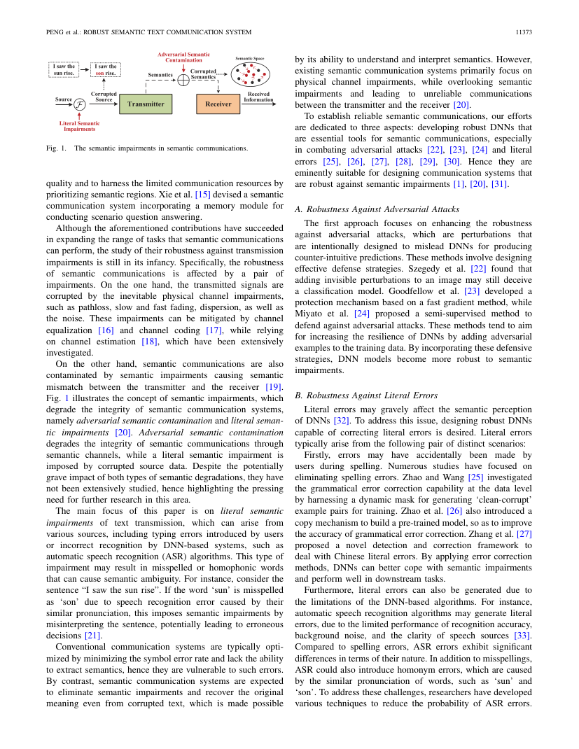 A Robust Semantic Text Communication System 架构/方法页