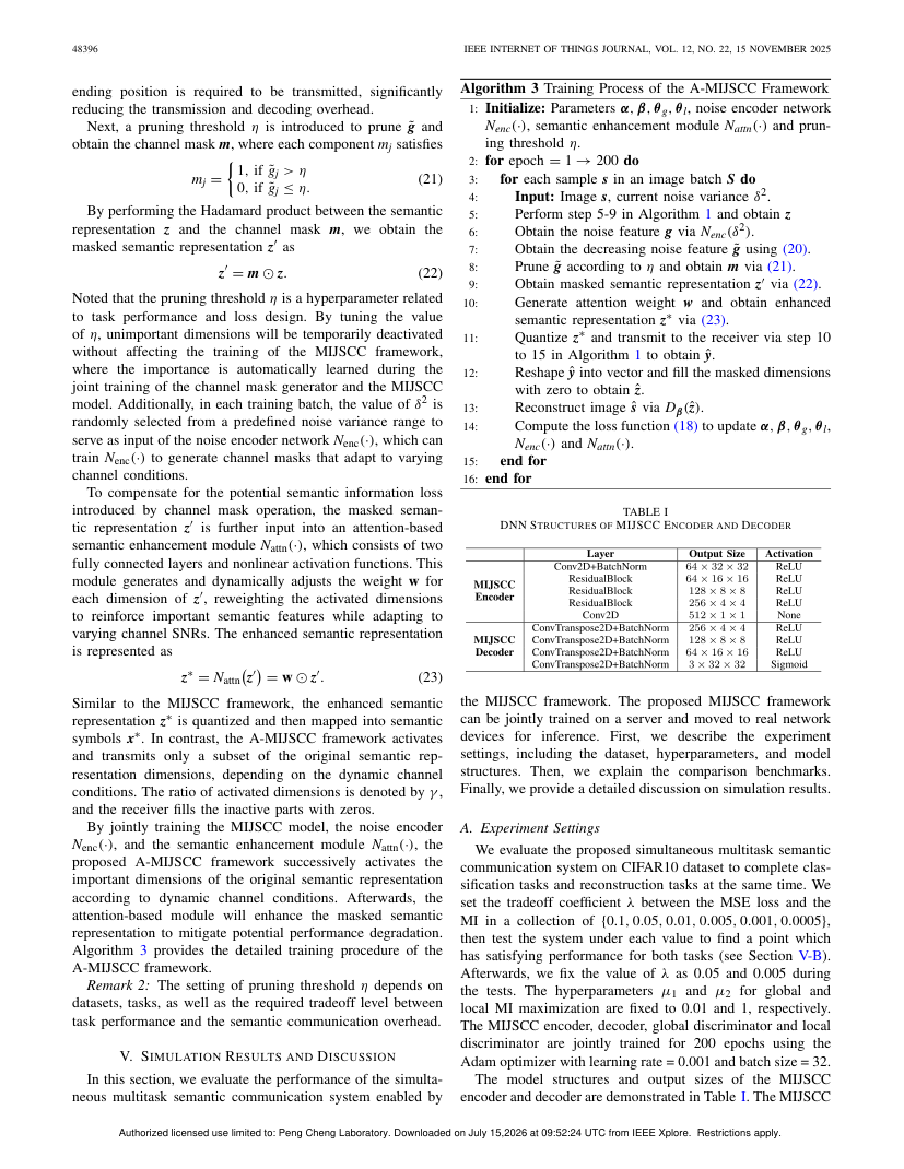 Multitask Semantic Communication: A Mutual Information-Aided Semi-Supervised Approach 关键结果页