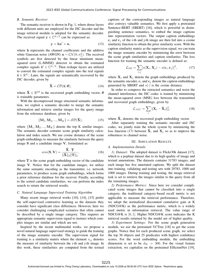 Task-Oriented Explainable Semantic Communications Based on Structured Scene Graphs 关键结果页