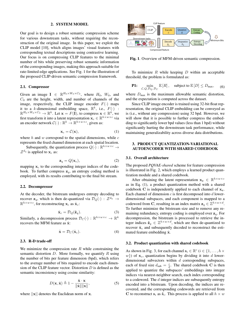 Compression Beyond Pixels: Semantic Compression with Multimodal Foundation Models 架构/方法页