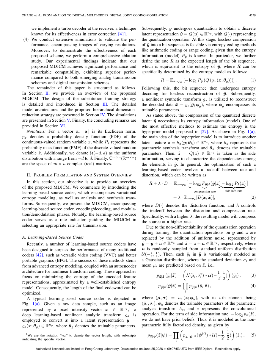 From Analog to Digital: Multi-Order Digital Joint Coding-Modulation for Semantic Communication 方法页