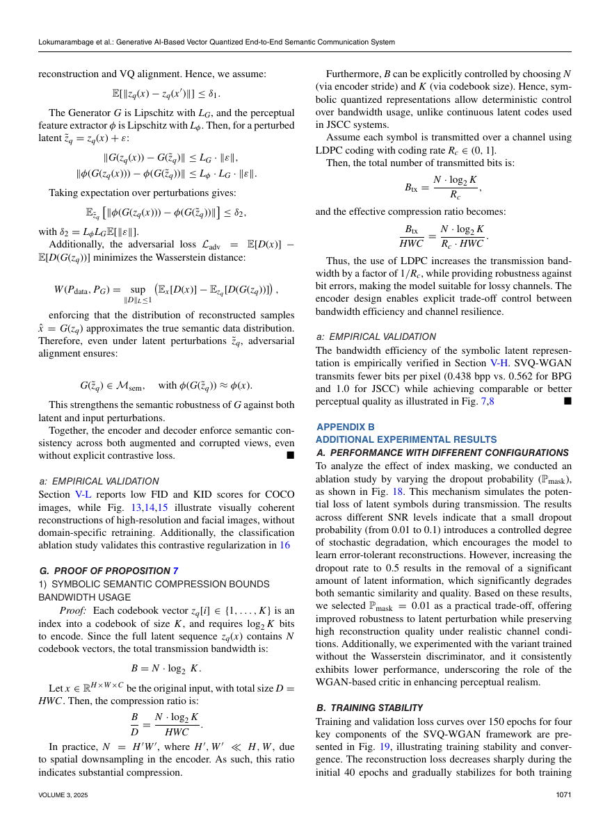 Generative AI-Based Vector Quantized End-to-End Semantic Communication System for Wireless Image Transmission 结果页
