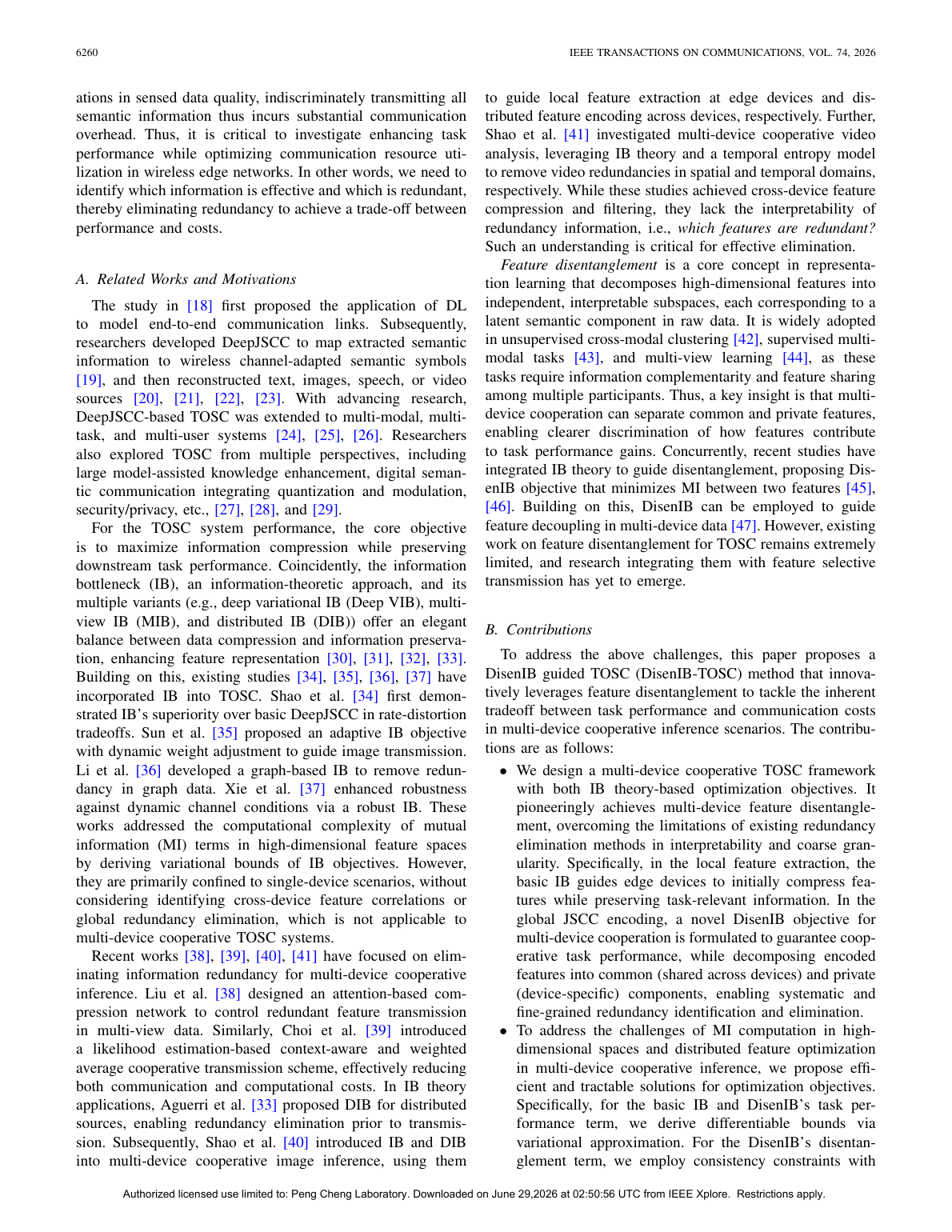 Disentangled Information Bottleneck Guided Multidevice Cooperative Task-Oriented Semantic Communication method