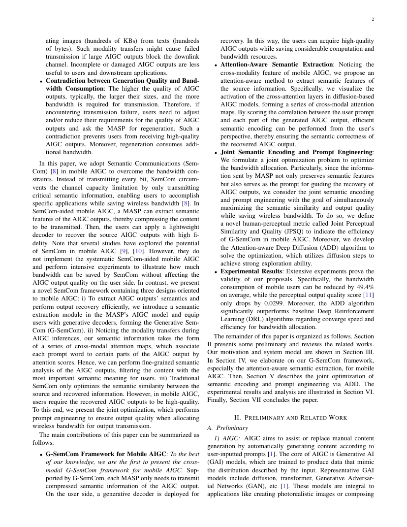 Cross-Modal Generative Semantic Communications for Mobile AIGC: Joint Semantic Encoding and Prompt Engineering 架构/方法页