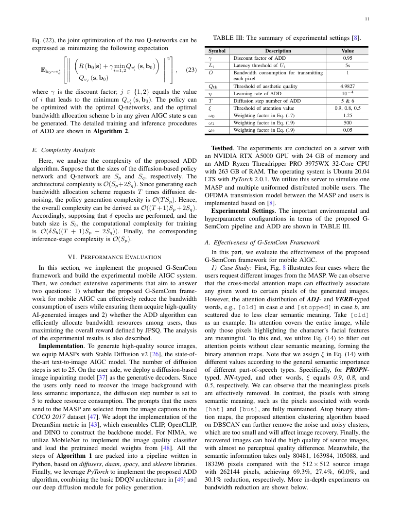 Cross-Modal Generative Semantic Communications for Mobile AIGC: Joint Semantic Encoding and Prompt Engineering 关键结果页