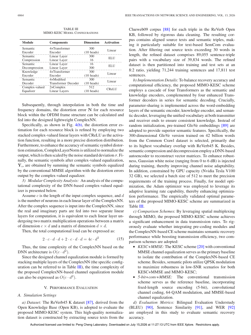 Evolutionary Knowledge-Enhanced Semantic Communication: Transition From SISO to MIMO 关键结果页