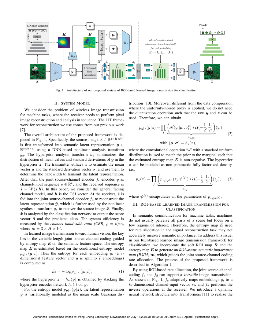 Learned Image Transmission Toward Machine-Type Semantic Communications 架构/方法页