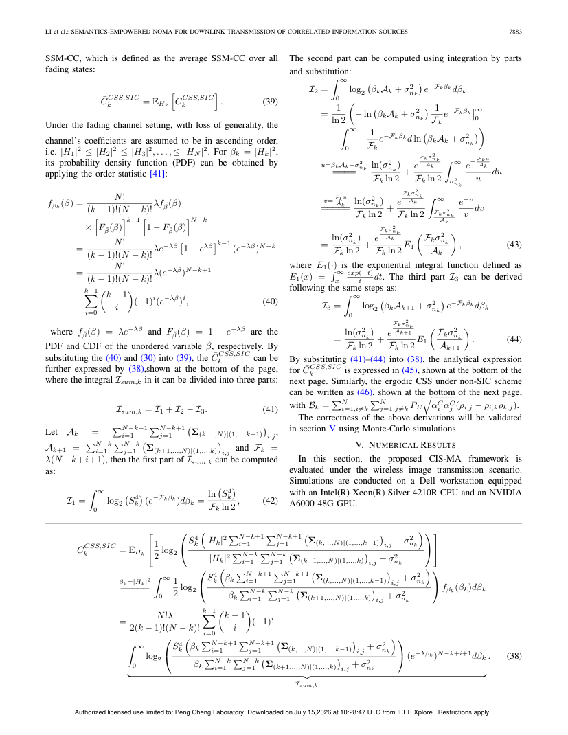 Semantics-Empowered Non-Orthogonal Multiple Access for Downlink Transmission of Correlated Information Sources 关键结果页