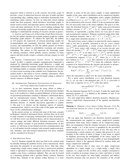 Beyond Transmitting Bits: Context, Semantics, and Task-Oriented Communications 关键结果页