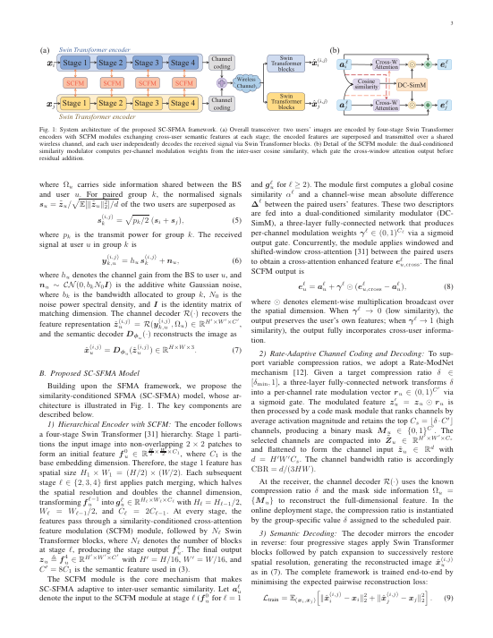 Semantic Feature Multiple Access Empowered Integrated Learning and Communication Networks 方法/架构页