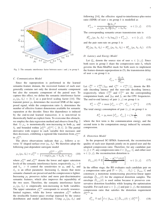 Semantic Feature Multiple Access Empowered Integrated Learning and Communication Networks 关键结果页