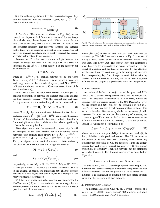 Task-Oriented Multi-User Semantic Communications for VQA 关键结果页