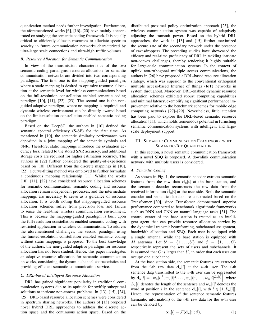 Adaptive Resource Allocation for Semantic Communication Networks 架构/方法页