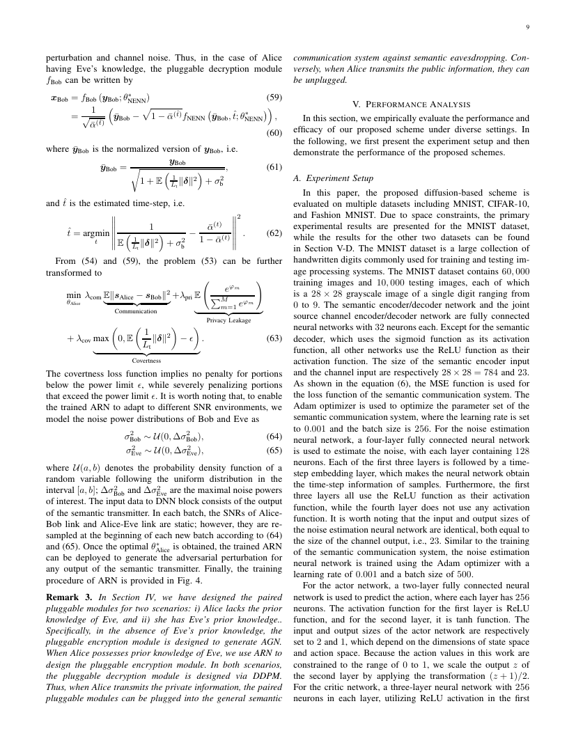Diffusion-Enabled Secure Semantic Communication Against Eavesdropping 关键结果页