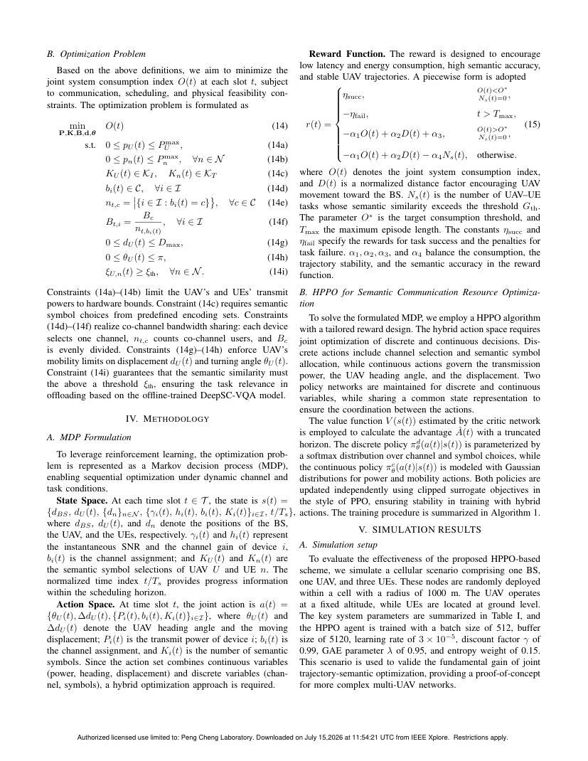 Hybrid Reinforcement Learning for Resource Allocation in VQA-Oriented UAV Semantic Offloading 关键结果页