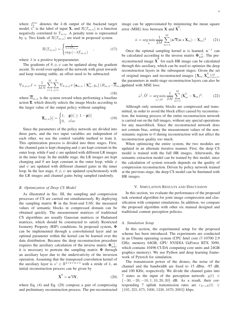 Task-Oriented Image Transmission for Scene Classification in Unmanned Aerial Systems 关键结果页